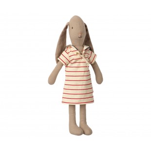 Iepuras - Bunny, size 2, striped dress - Maileg Iepuras - Bunny, size 2, striped dress - Maileg