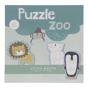 Puzzle Zoo Animale - Little Dutch