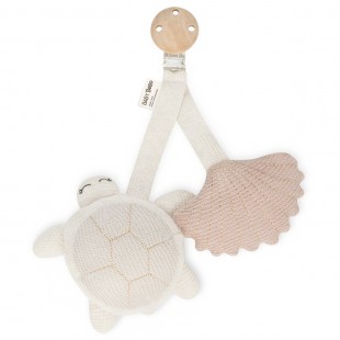 Jucarie bebe cu clips, Tily testoasa roz - Baby Bello Jucarie bebe cu clips, Tily testoasa roz - Baby Bello