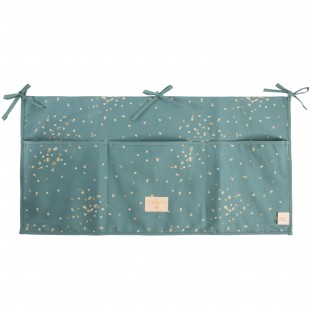 Organizator patut Merlin - Gold Confetii/ Magic Green - Nobodinoz