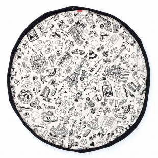 Sac depozitare jucarii 2 in 1 OMY Paris -Play&Go