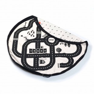 Covor de joaca, sac depozitare jucarii Roadmap Play&Go 