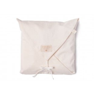 Set de baie din bumbac organic pentru bebelusi, roz - Nobodinoz Set de baie din bumbac organic pentru bebelusi, roz - Nobodinoz